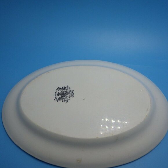J & G Meakin Iron Stone China White Platter Dish Hanley England Farmhouse - Picture 2 of 9